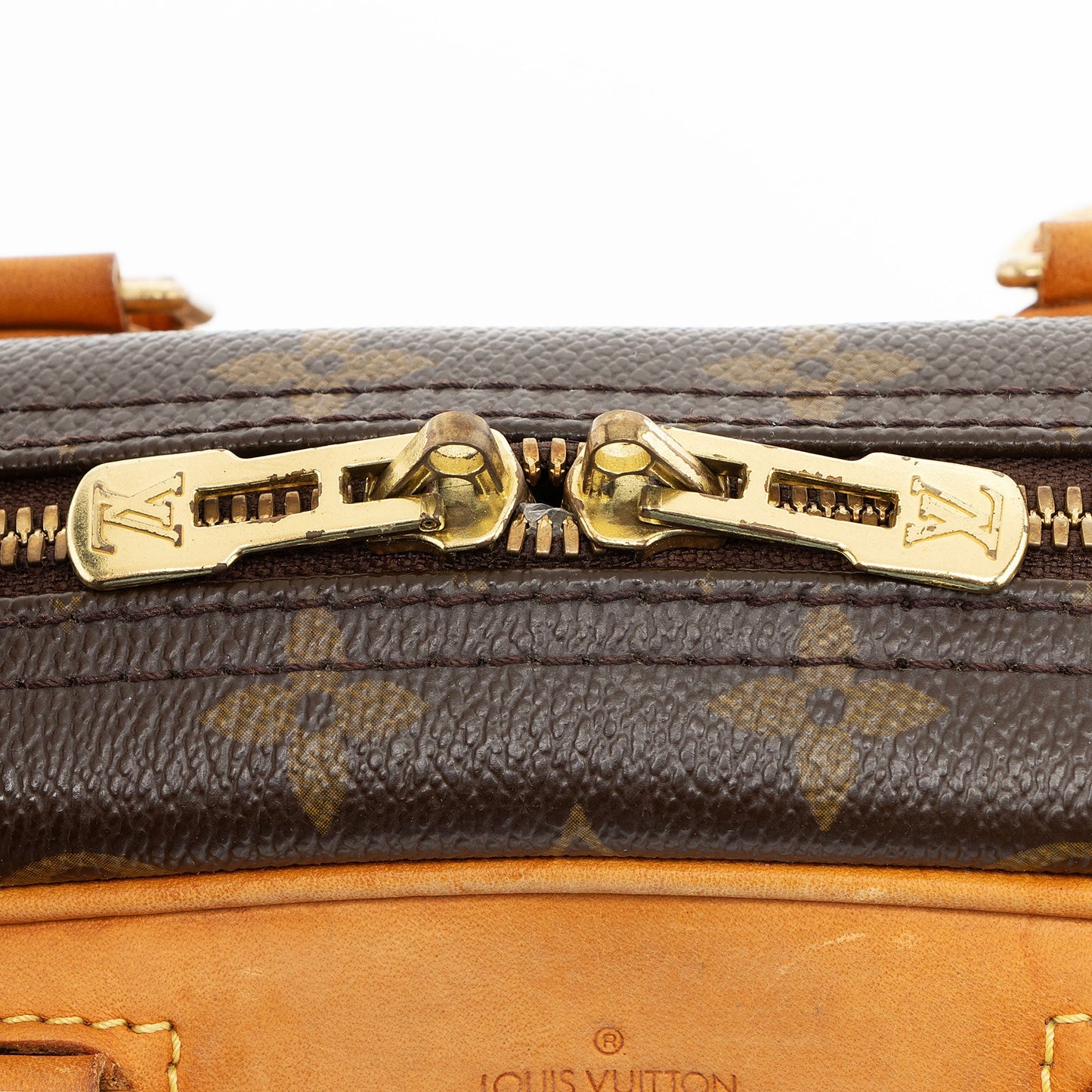 Louis Vuitton Vintage Monogram Canvas Trouville Satchel