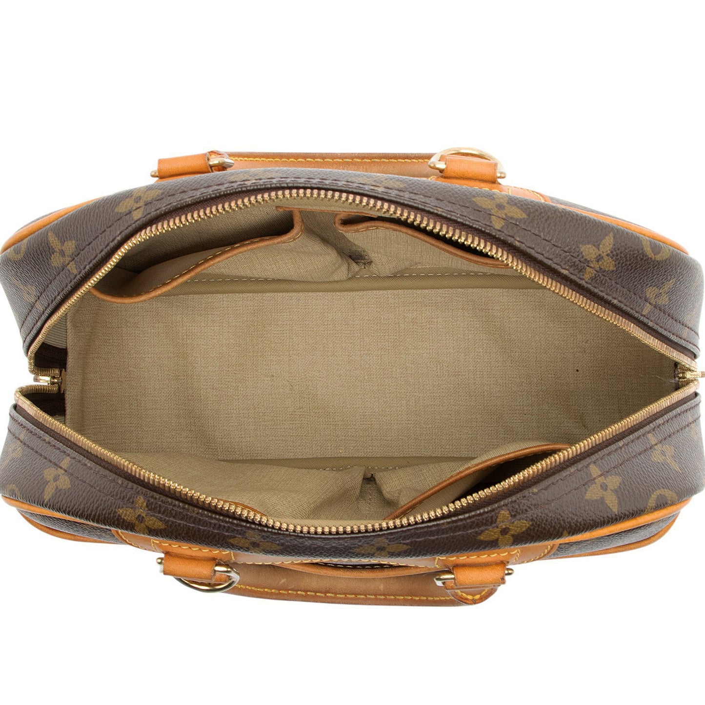Louis Vuitton Vintage Monogram Canvas Trouville Satchel