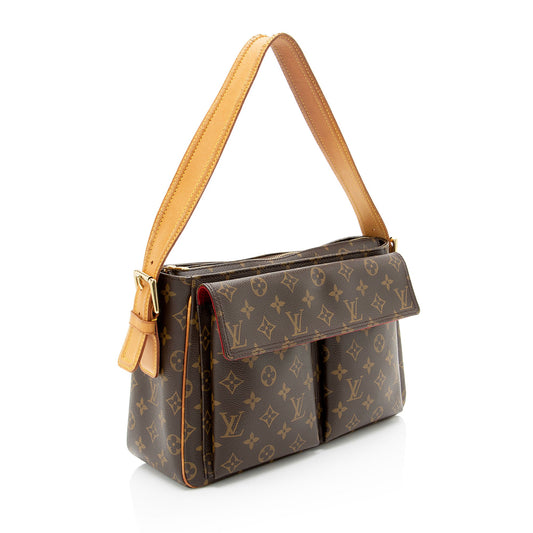 Louis Vuitton Vintage Monogram Canvas Viva Cite GM Shoulder Bag -