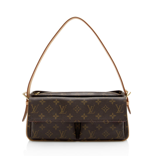 Louis Vuitton Vintage Monogram Canvas Viva Cite MM Shoulder Bag (SHF-lyHkDP)