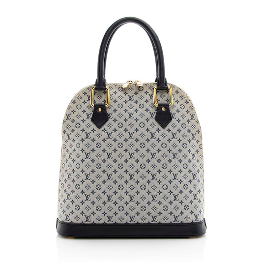 Louis Vuitton Vintage Monogram Mini Lin Alma Haut Satchel (SHF-19002)