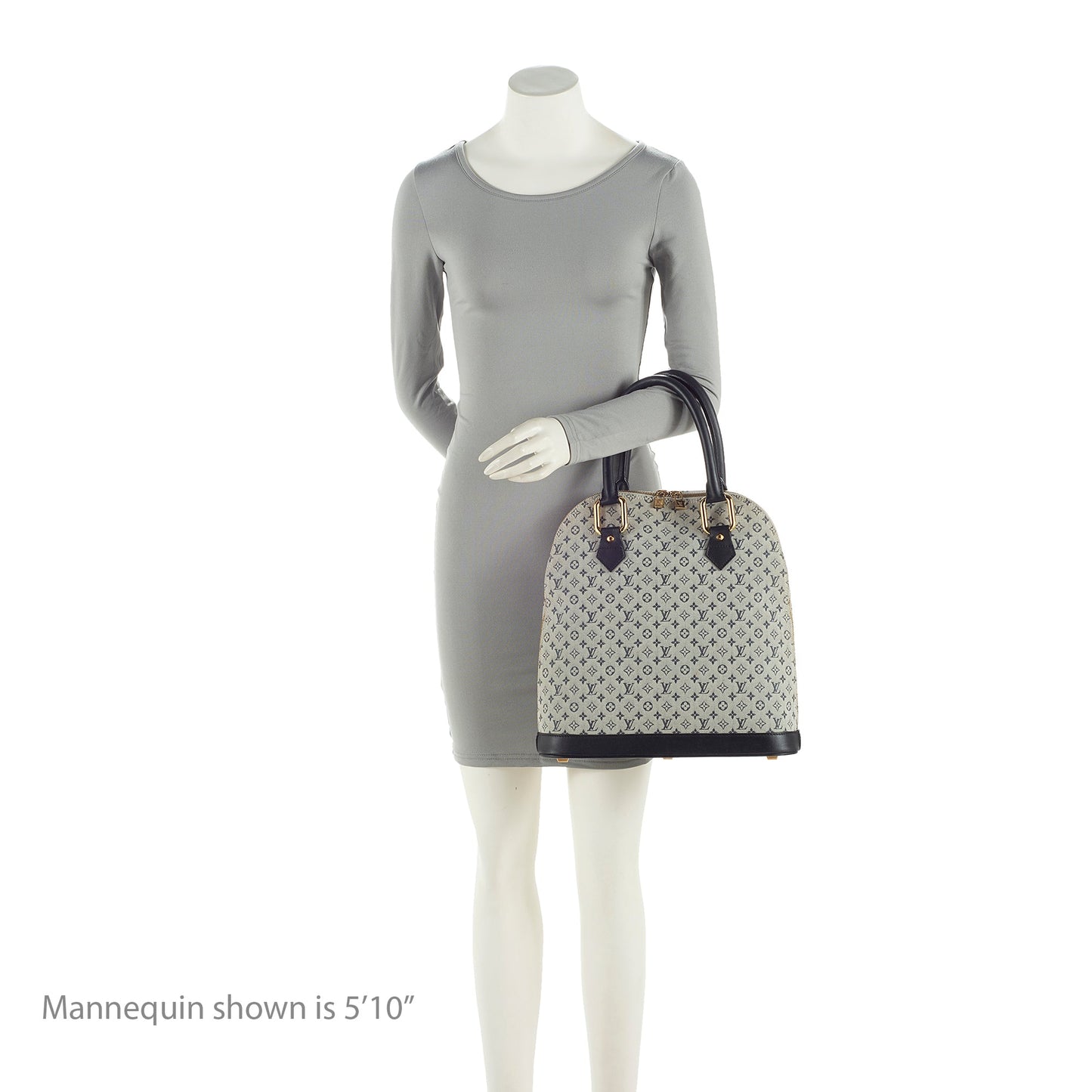 Louis Vuitton Vintage Monogram Mini Lin Alma Haut Satchel (SHF-22280)