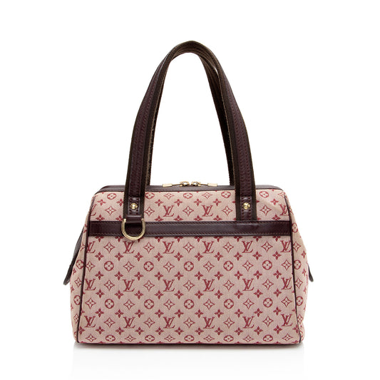 Louis Vuitton Vintage Monogram Mini Lin Josephine PM Satchel (SHF-irI9FP)