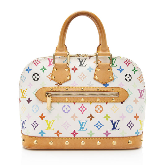 Louis Vuitton Vintage Monogram Multicolore Alma Satchel (SHF-6Mdf6G)