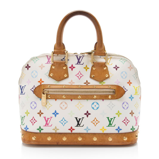 Louis Vuitton Vintage Monogram Multicolore Alma Satchel