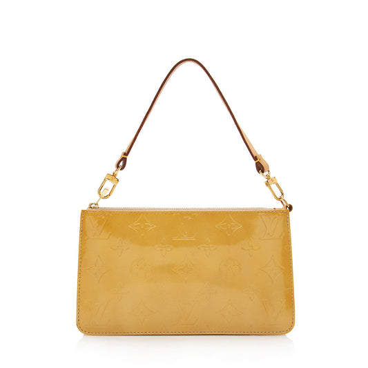 Louis Vuitton Vintage Monogram Vernis Lexington Pochette (SHF-13979)