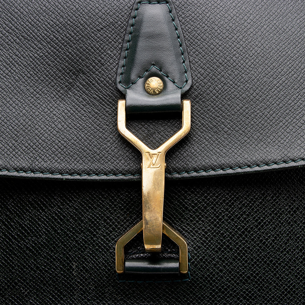 Louis Vuitton Vintage Taiga Leather Cassiar Backpack (SHF-18833)