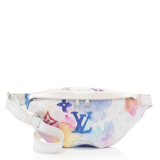 Louis Vuitton Limited Edition Monogram Watercolor Discovery Bumbag