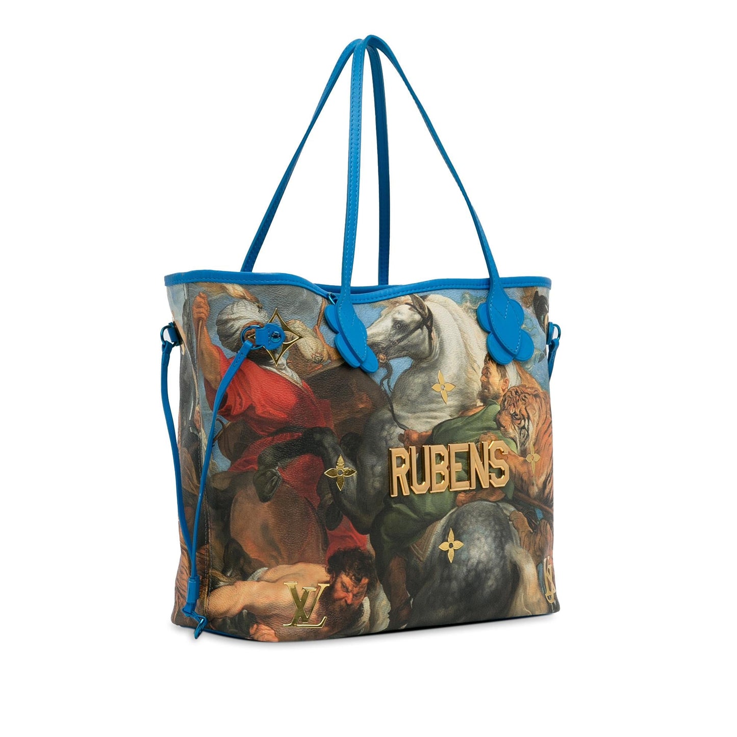 Louis Vuitton x Jeff Koons Masters Collection Rubens Neverfull MM (SHG-gv1FKI)