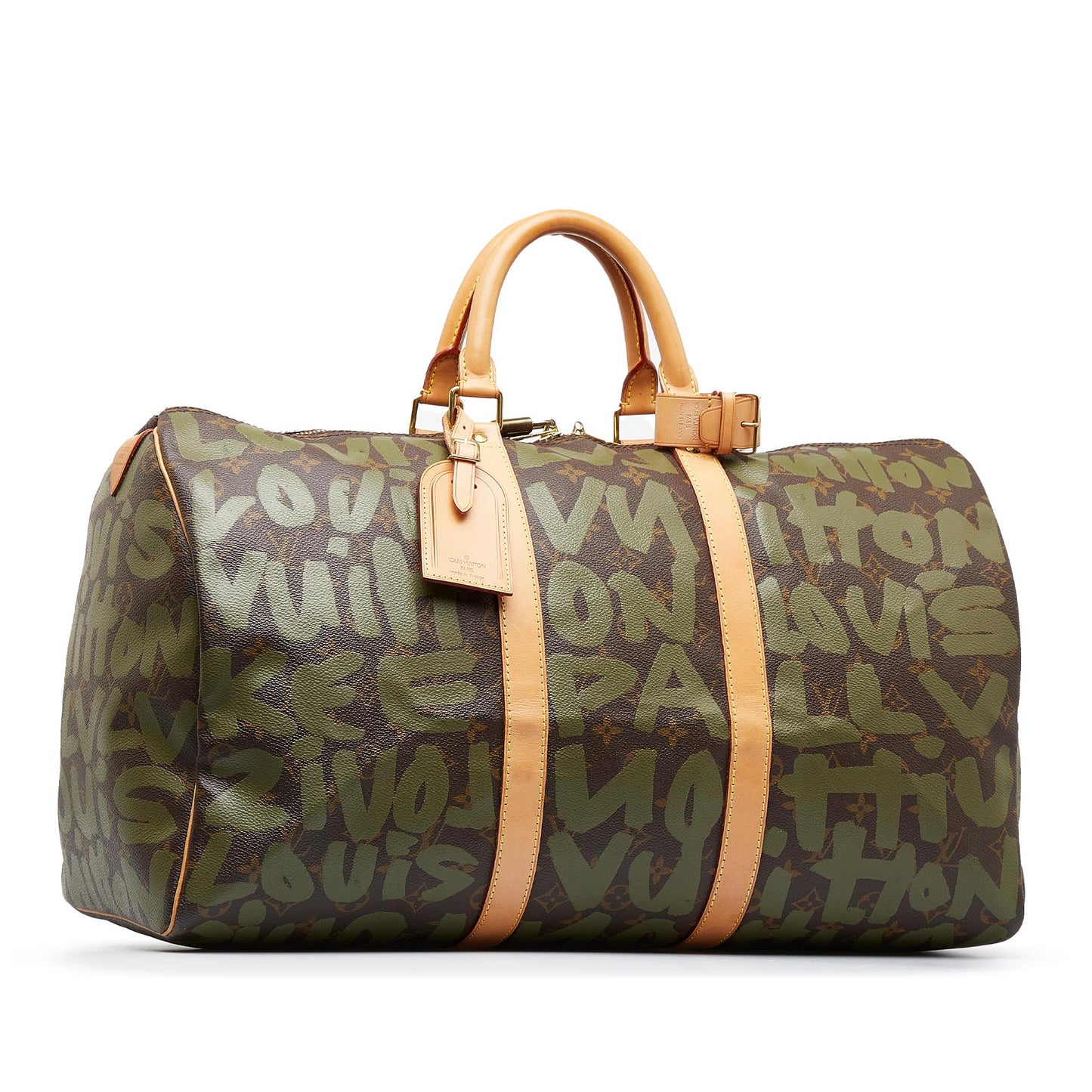 Louis Vuitton x Stephen Sprouse Monogram Graffiti Keepall 50 (SHG-ECmRuJ)