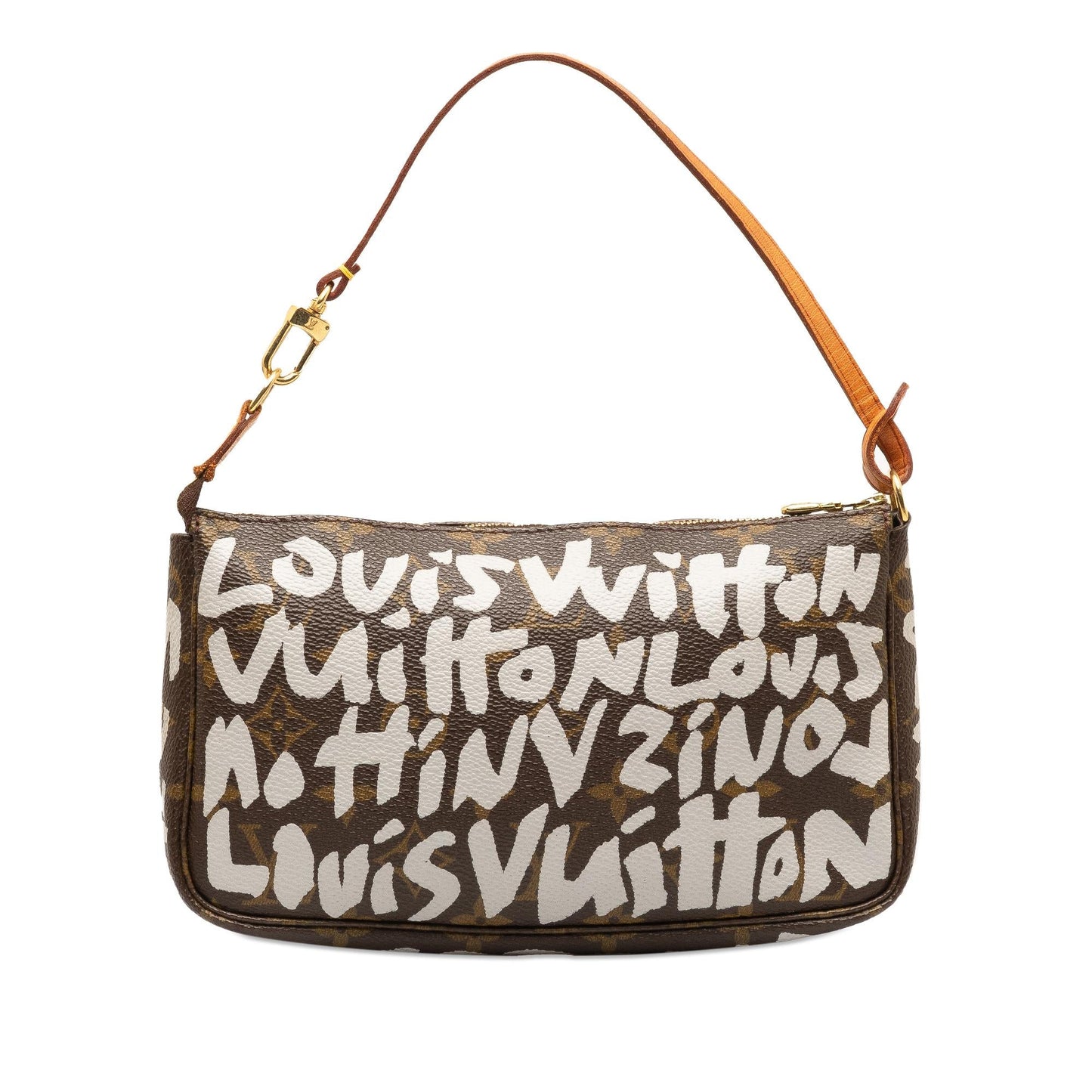 Louis Vuitton x Stephen Sprouse Monogram Graffiti Pochette Accessoires (SHG-0eY3am)