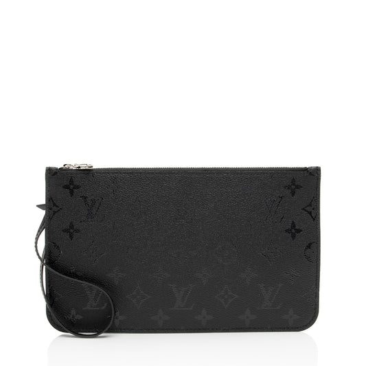 Louis Vuitton x Urs Fischer Monogram Leather Neverfull MM Pochette