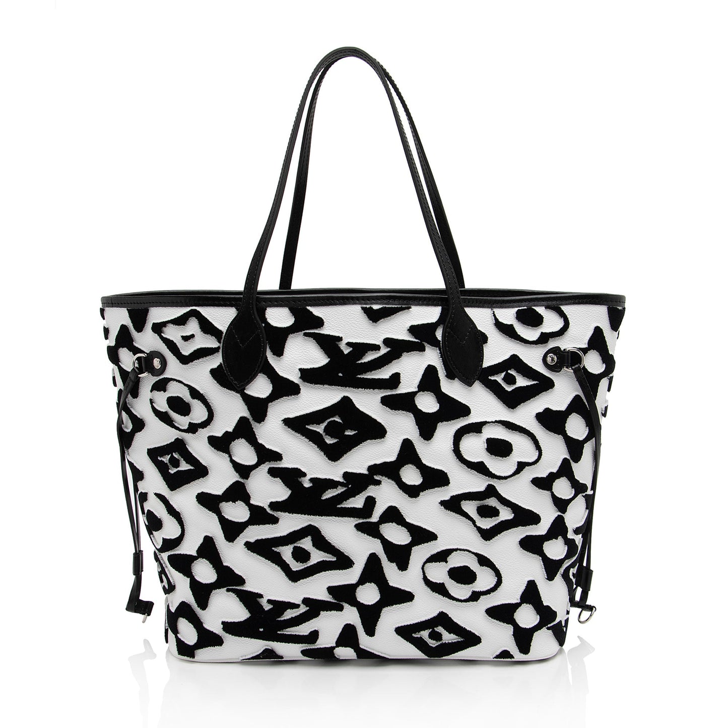 Louis Vuitton x Urs Fischer Tufted Monogram Canvas Neverfull MM Tote