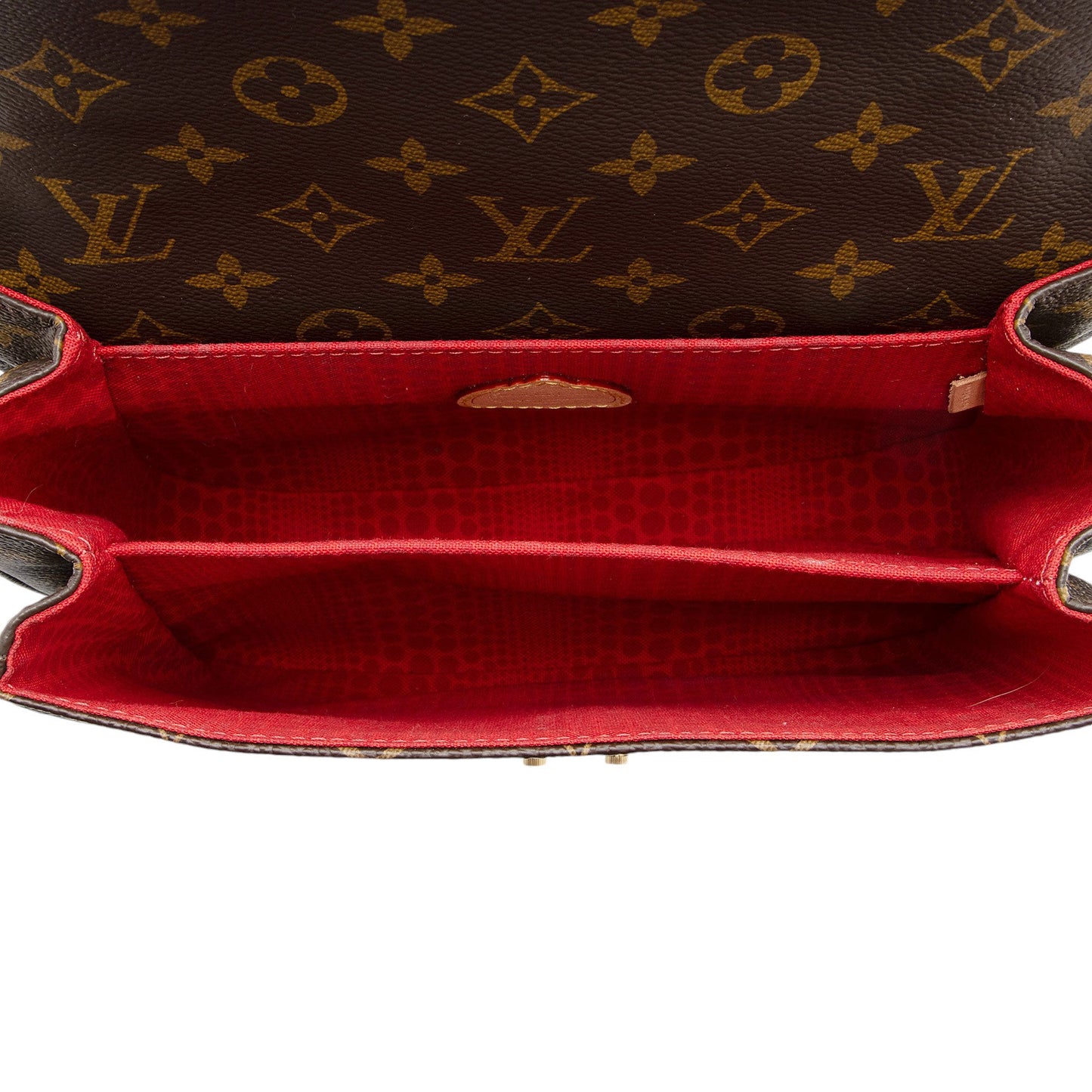 Louis Vuitton x YK Monogram Canvas Dots Pochette Metis Shoulder Bag (SHF-HD9Eh3)