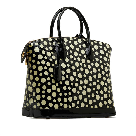 Louis Vuitton x Yayoi Kusama Monogram Infinity Dots Lockit MM (SHG-9BG6Xo)