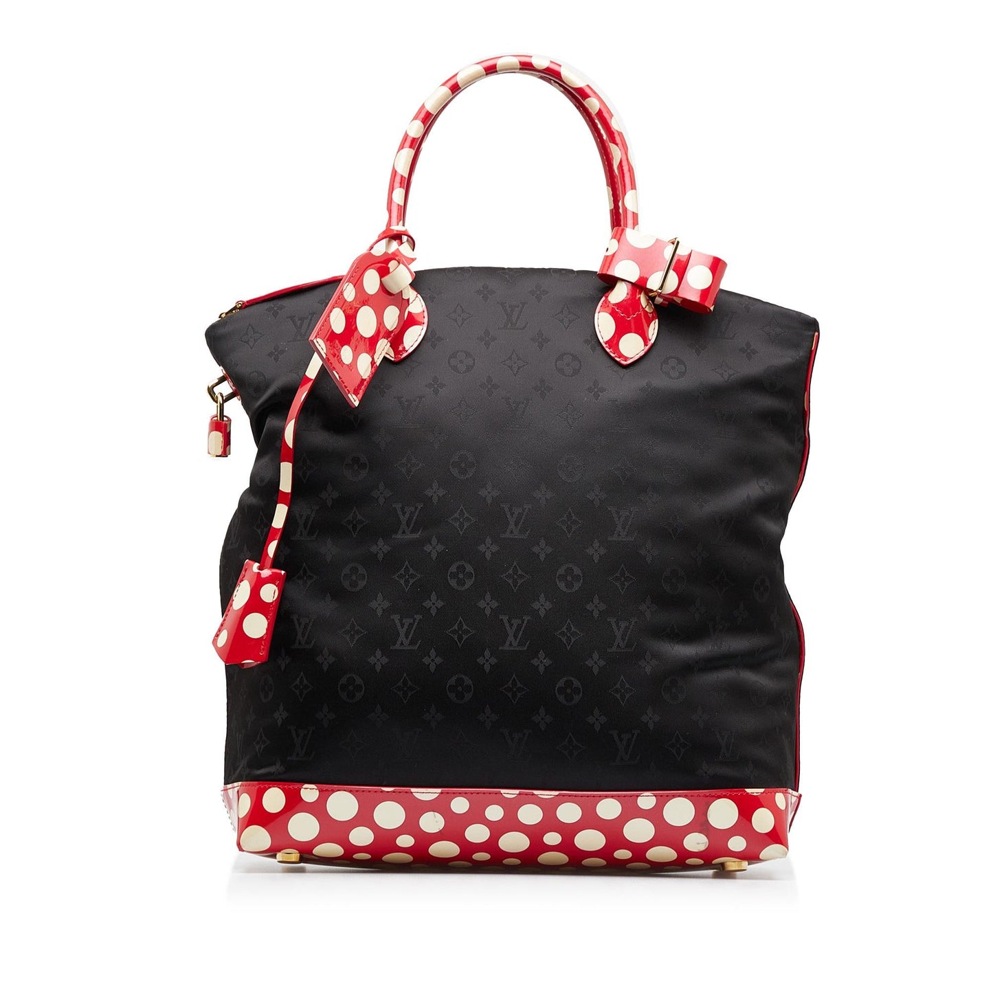 Louis Vuitton x Yayoi Kusama Monogram Infinity Dots Lockit Vertical MM (SHG-NK1aCI)