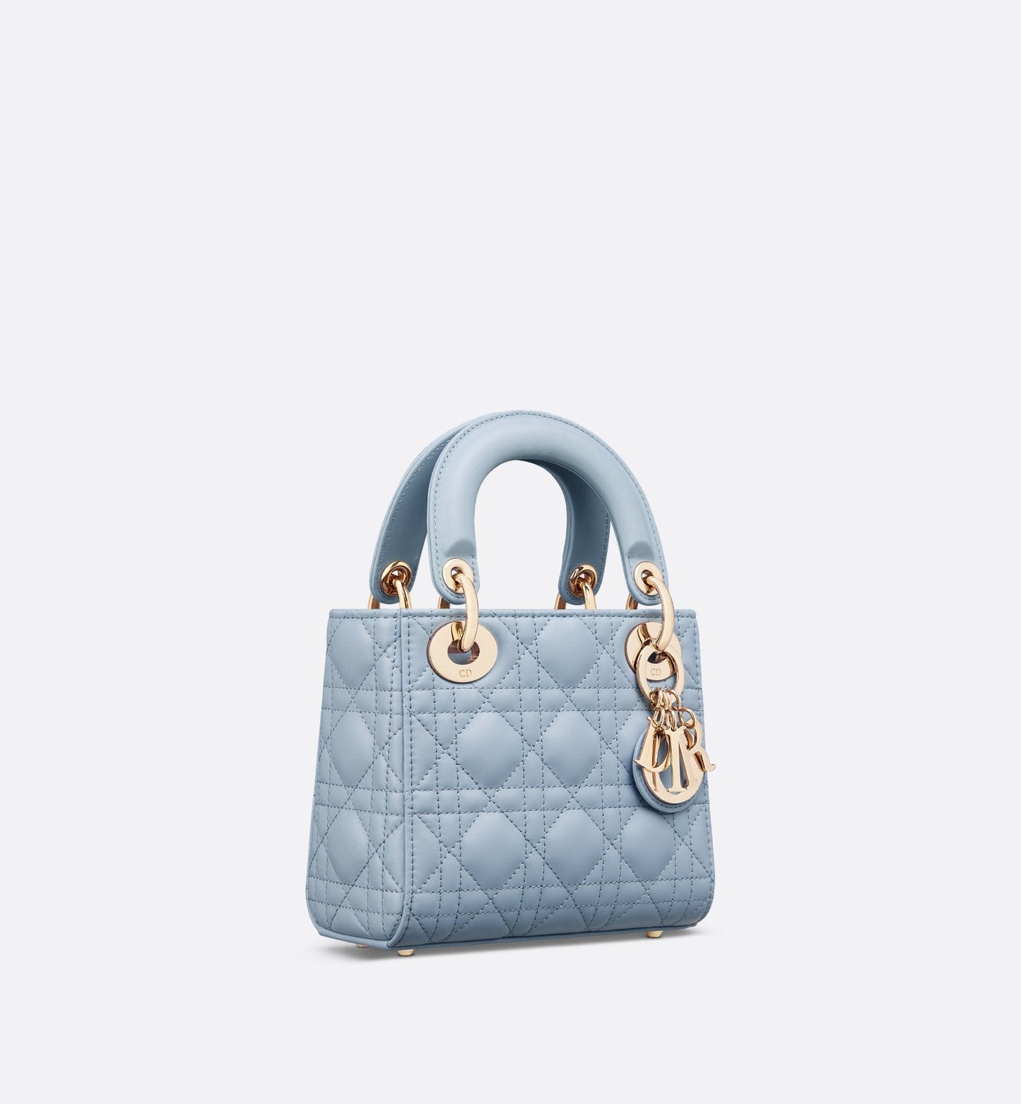 Mini Lady Luxury Dior Bag Pale Blue Cannage Lambskin