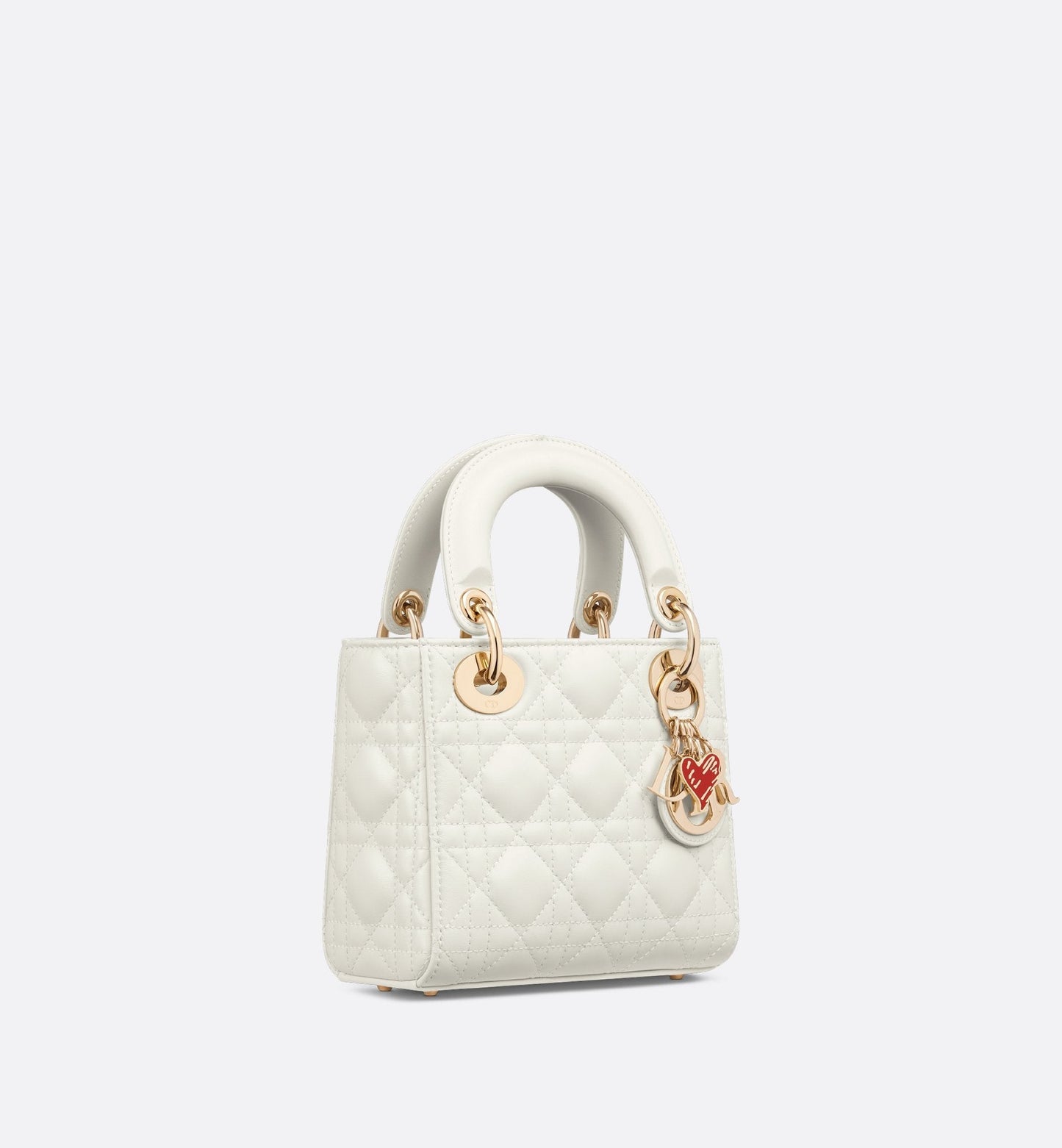 Luxury Dioramour Mini Lady Luxury Dior Bag Latte Cannage Lambskin