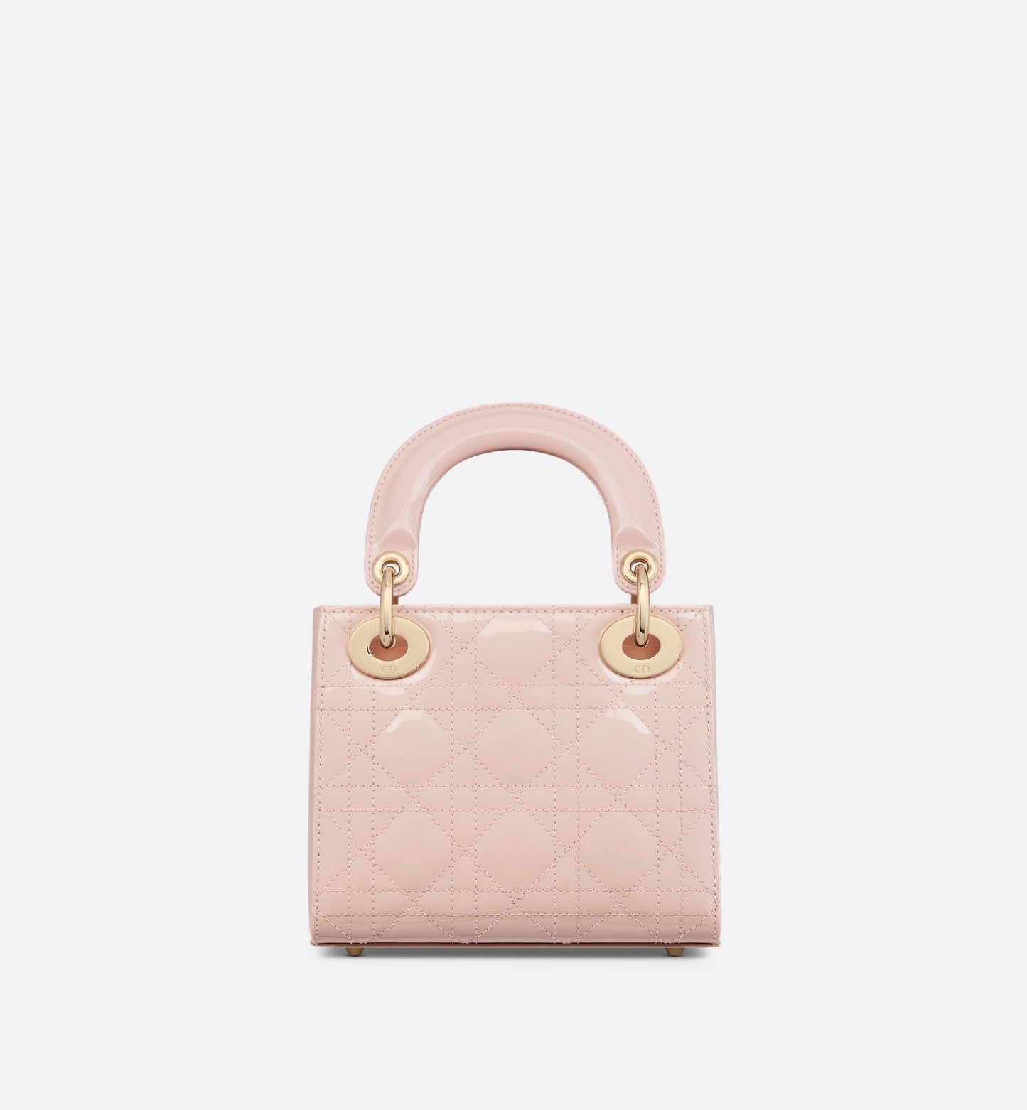 Mini Lady Luxury Dior Bag Powder Pink Patent Cannage Calfskin