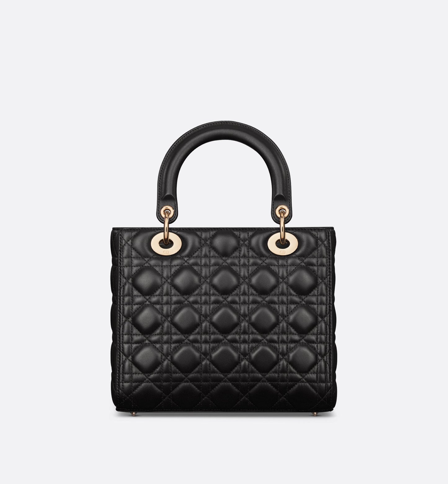 Medium Lady Luxury Dior Bag Black Cannage Lambskin