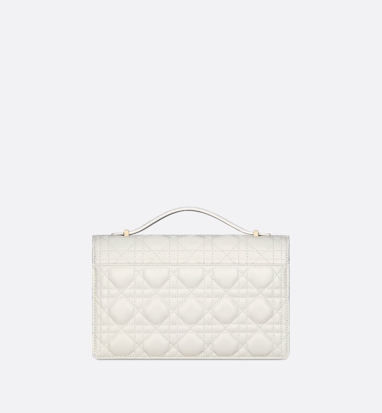 My Luxury Dior Top Handle Bag Latte Cannage Lambskin