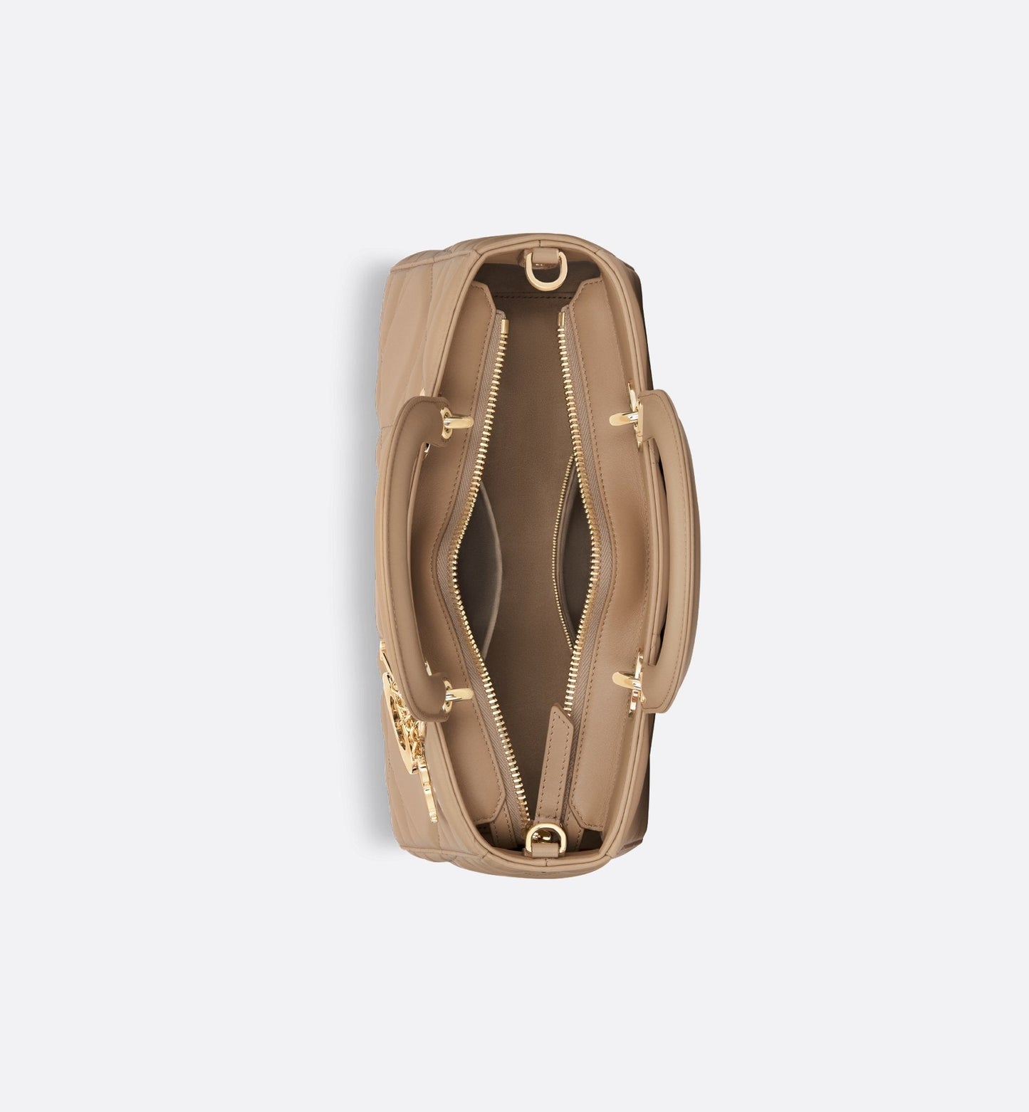 Medium Lady D-Sire My AbcLuxury Dior Bag Biscuit Maxicannage Calfskin