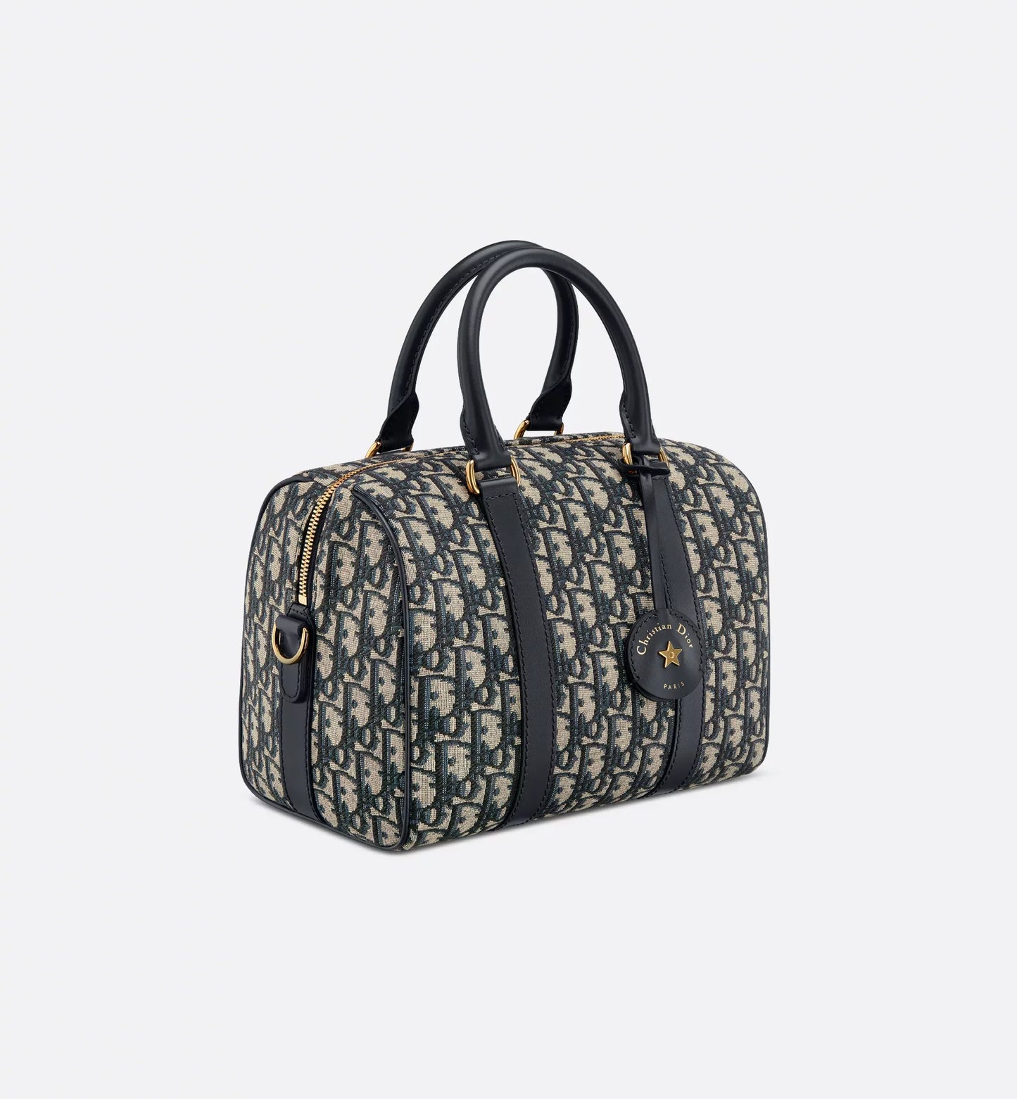 Groove 25 Bag Blue Luxury Dior Oblique Jacquard