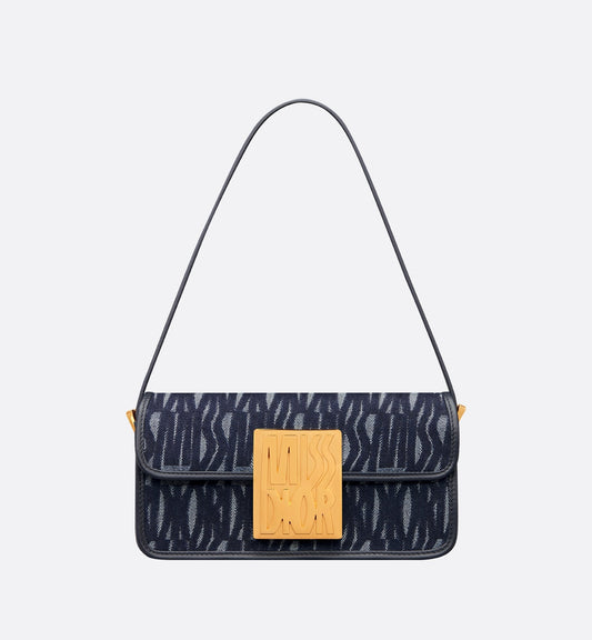 Miss Luxury Dior Flap Bag Blue Miss Luxury Dior Allover Denim