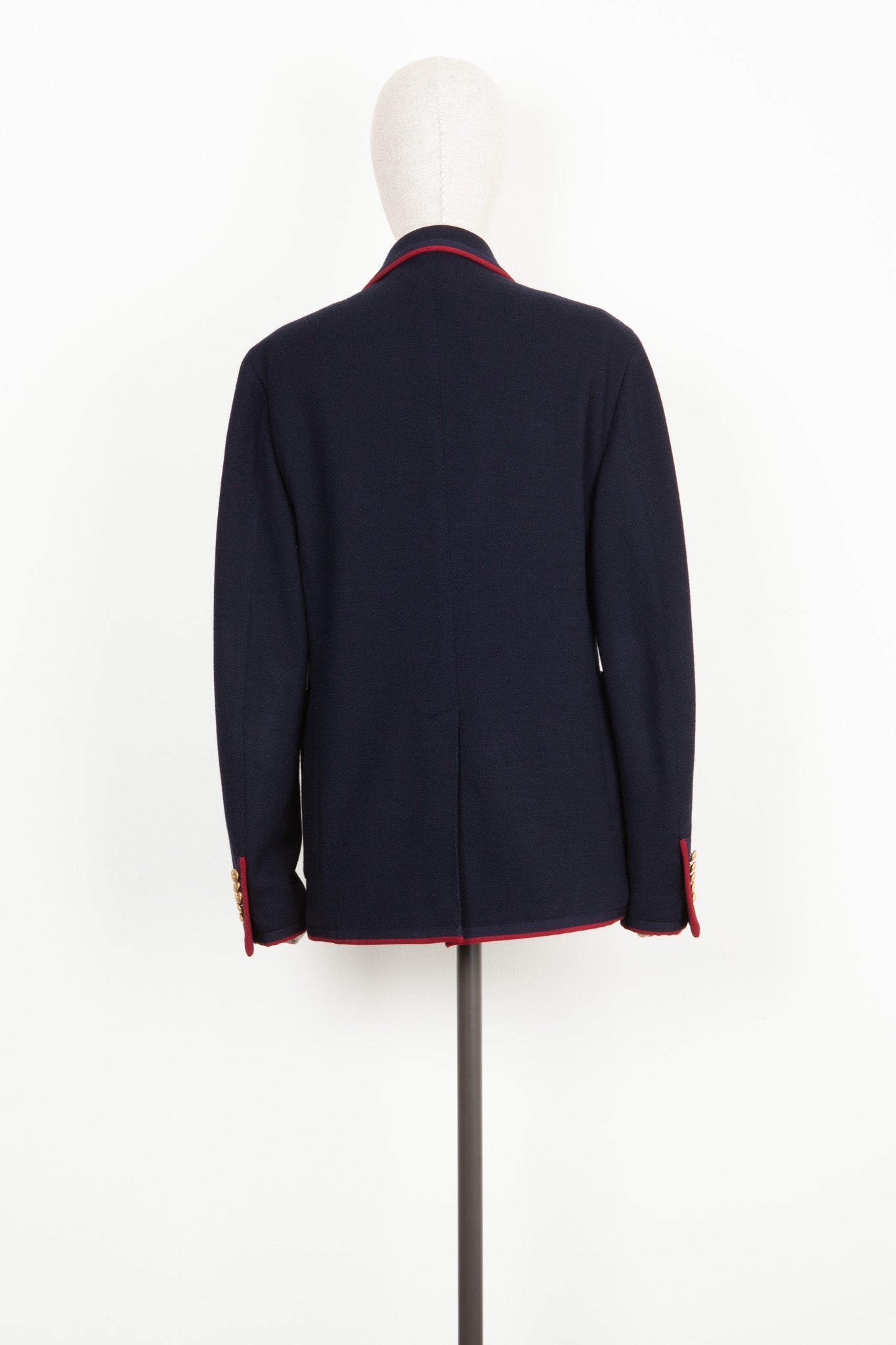 Luxury Gucci Trending 2025 Knit Jacket Blue