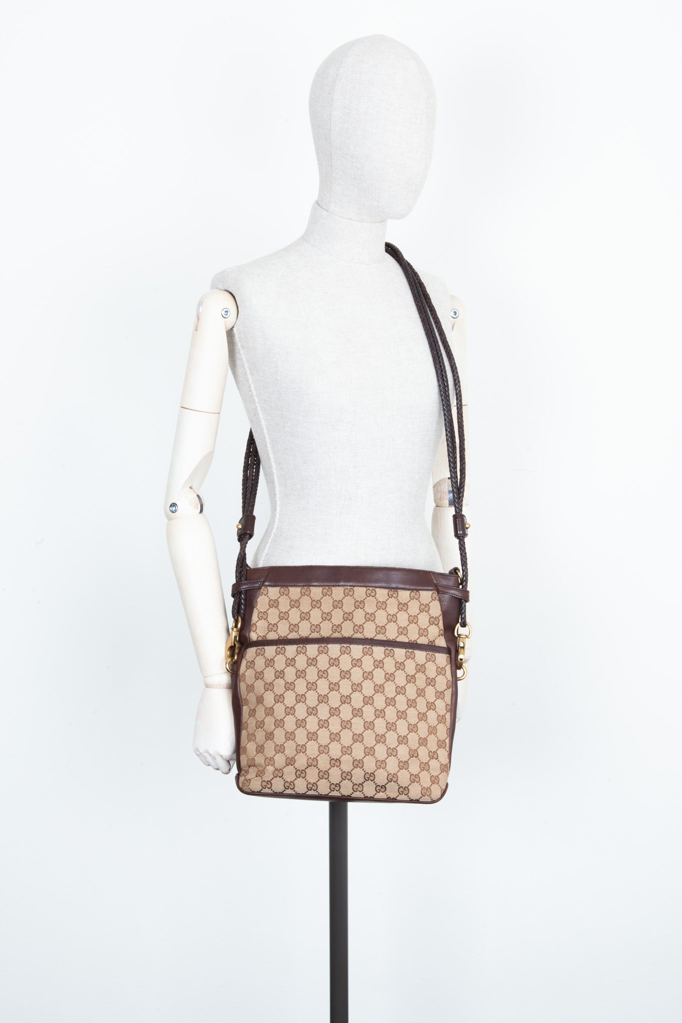 Luxury Gucci Trending 2025 Convertible Soft Open Tote GG Canvas