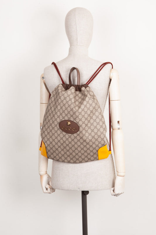 Luxury Gucci Trending 2025 Neo Vintage Backpack GG Supreme