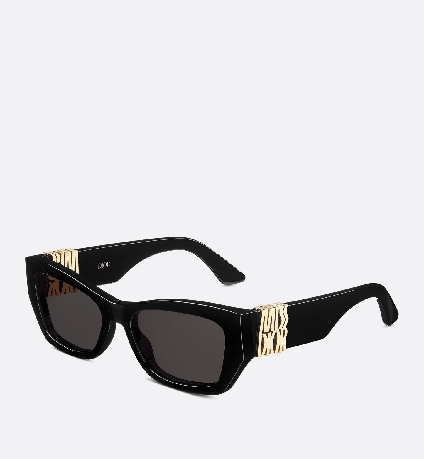 MissLuxury Dior S1I Black Rectangular Sunglasses