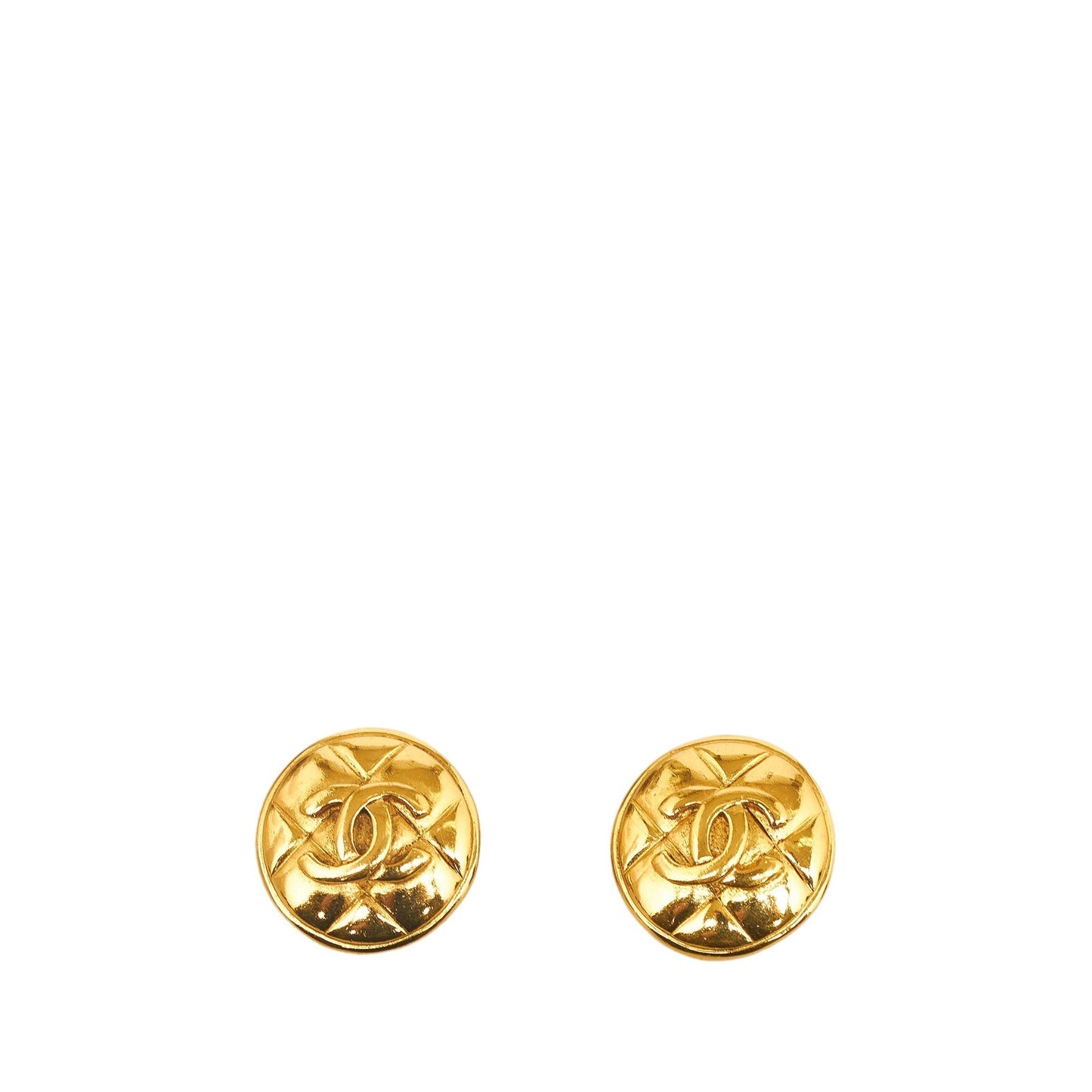 Luxury Chanel CC Clip On Earrings Costume Earrings