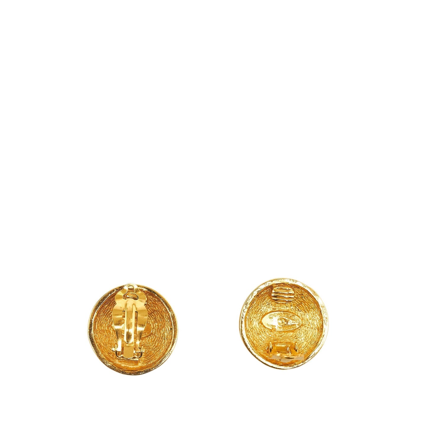Luxury Chanel CC Clip On Earrings Costume Earrings