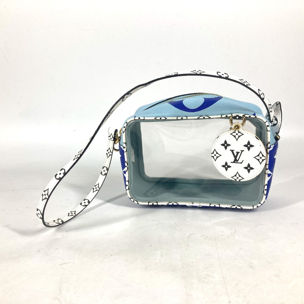 LOUIS VUITTON Shoulder Bag M44722 Monogram giant canvas blue Monogram Giant Beach porch