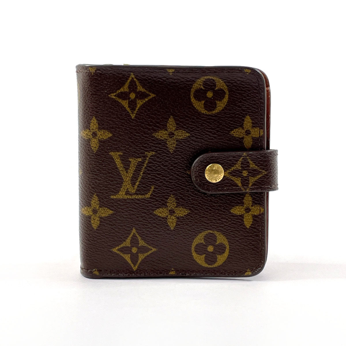 Louis Vuitton Monogram Canvas Compact Zip Wallet