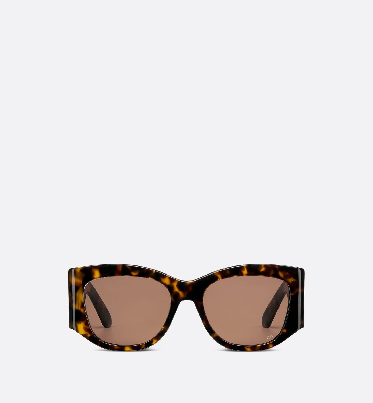 Luxury Diornuit S1I Brown And Honey Tortoiseshell Effect Square Sunglasses