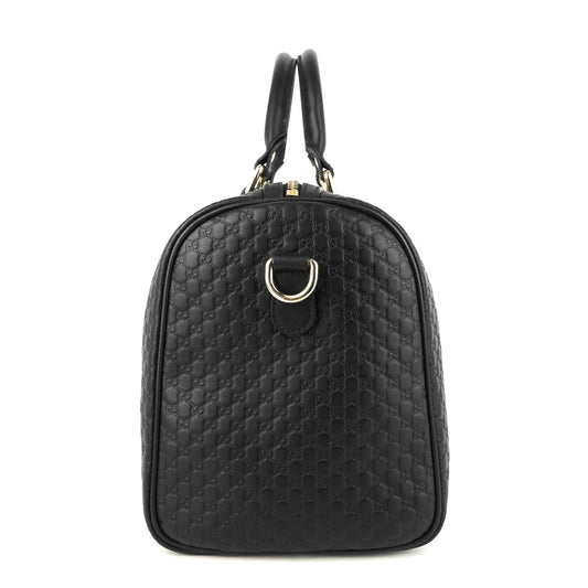Joy Medium Boston Microguccissima Leather Bag