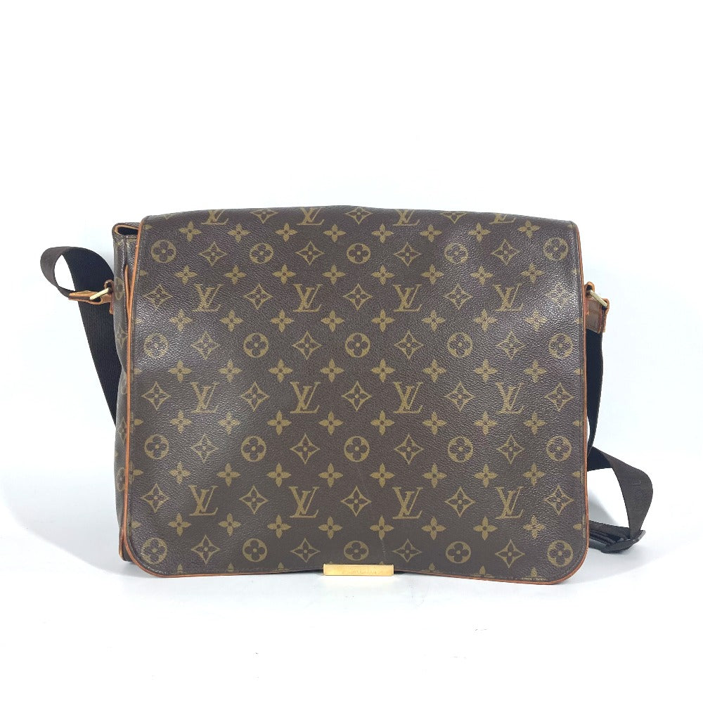 LOUIS VUITTON Shoulder Bag M45257 Monogram canvas Brown Monogram Abbesses Women