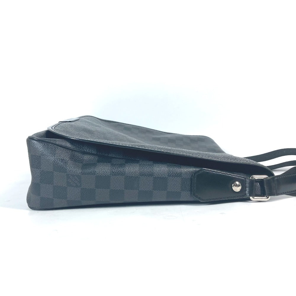 LOUIS VUITTON Shoulder Bag N58033 Damier Grafitto Canvas black Damier Grafitte Daniel GM mens