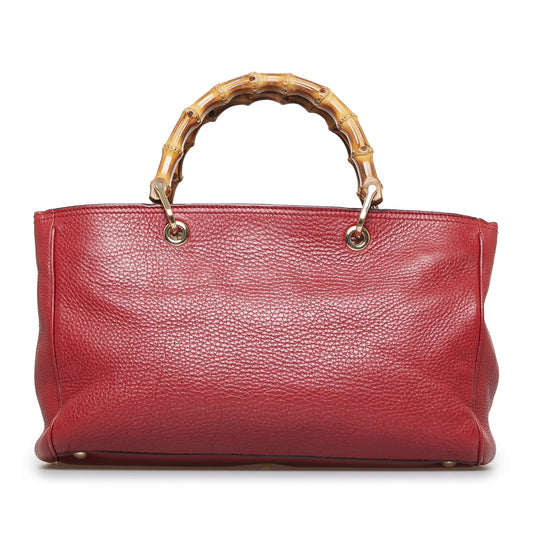 Luxury Gucci Medium Bamboo Shopper Satchel