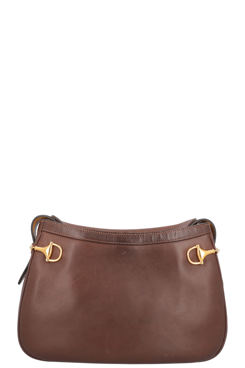 Luxury Gucci Trending 2025 Horsebit Crossbody Bag Brown Yellow