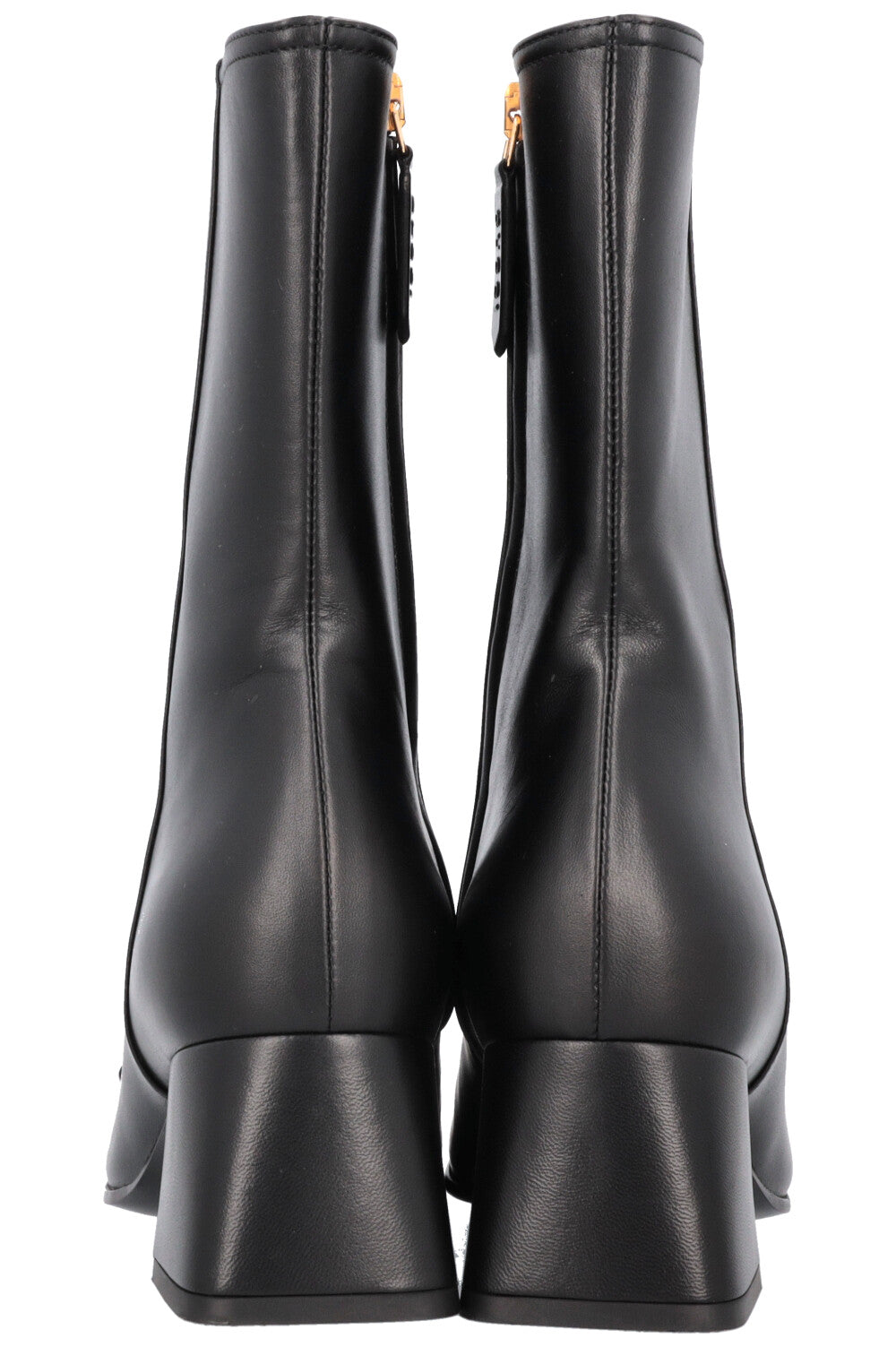 Luxury Gucci Trending 2025 Horsebit Ankle Boots Black