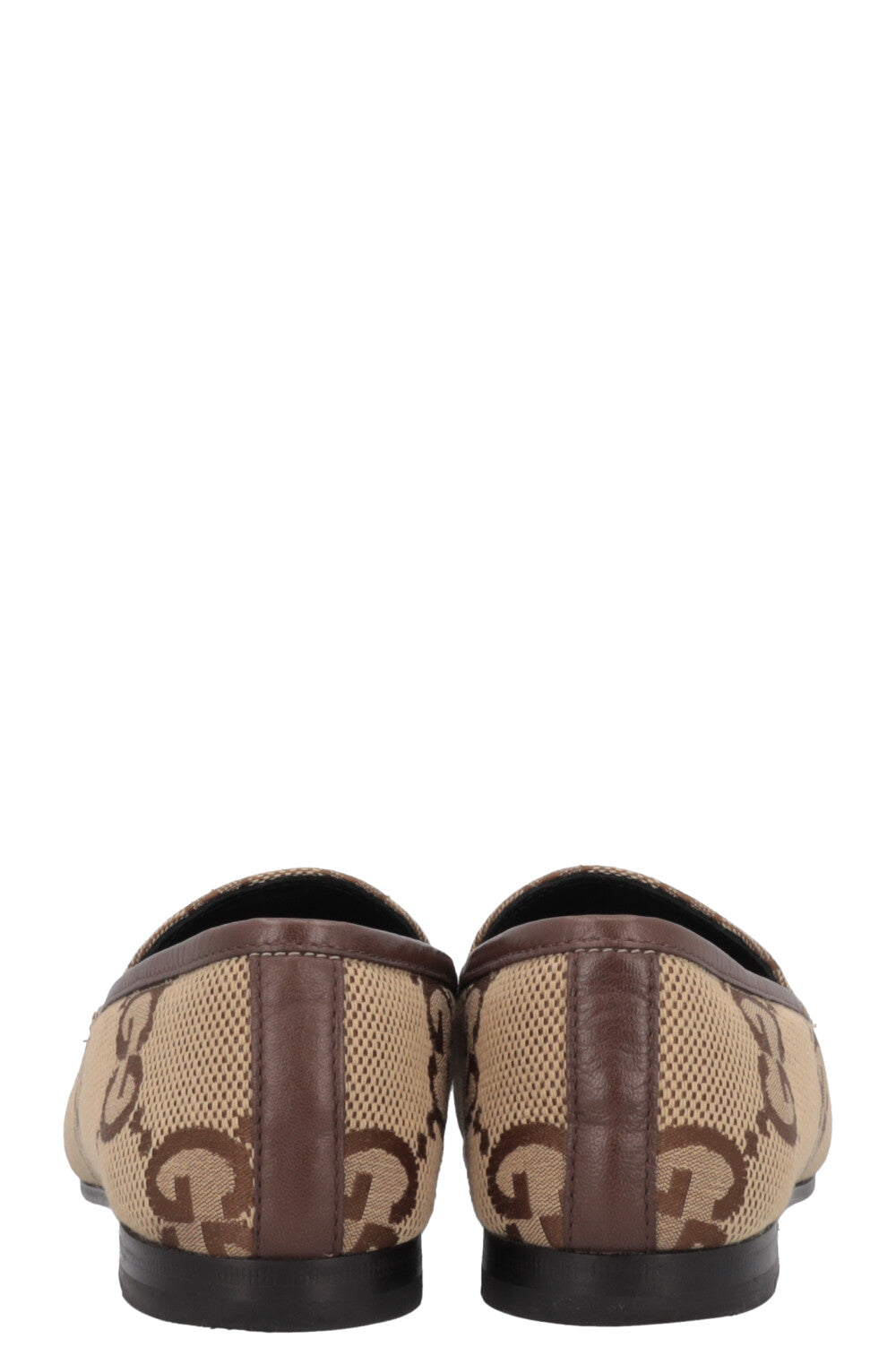 Luxury Gucci Trending 2025 Jordaan Loafers Supreme Giant G Canvas Sand