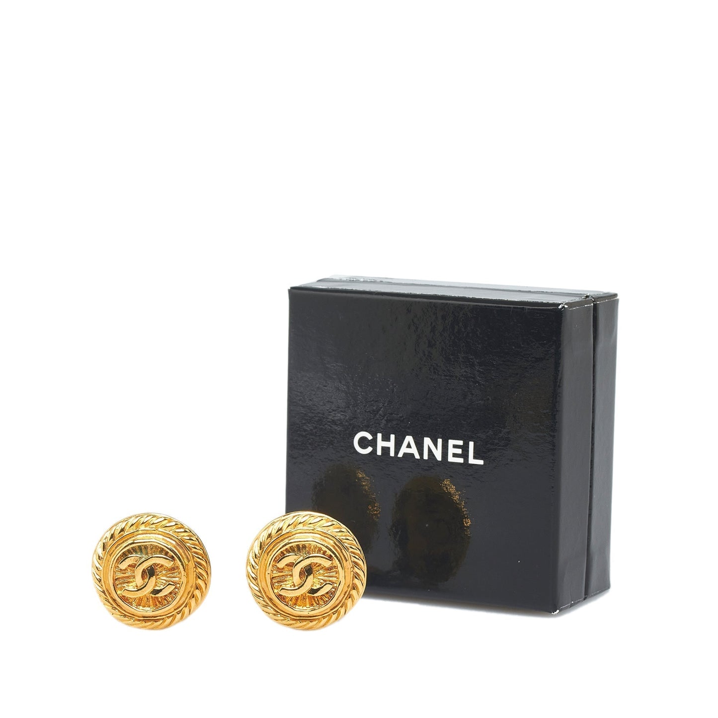 Luxury Chanel CC Clip On Earrings Costume Earrings