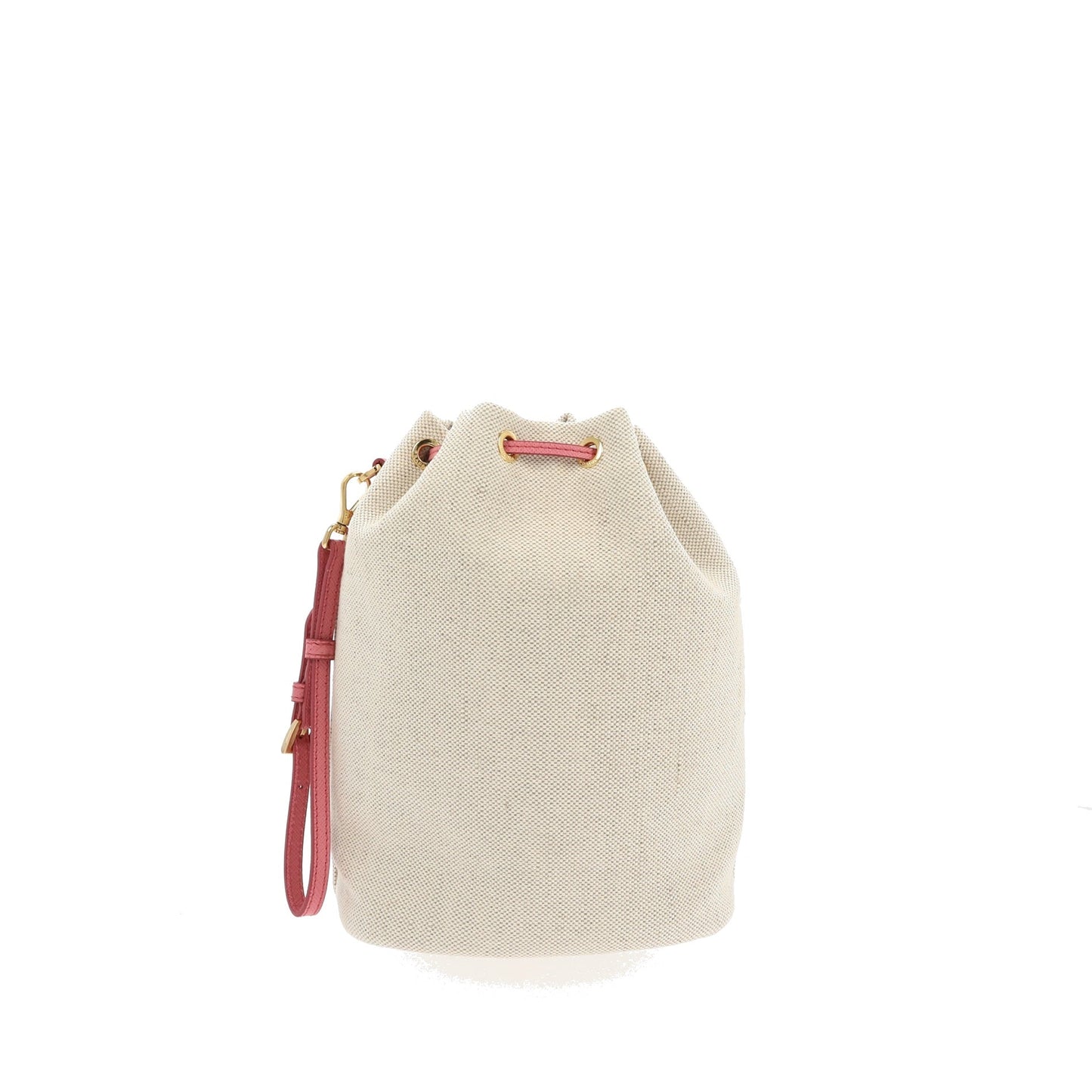 Luxury PradaHandbag in Beige Fabric
