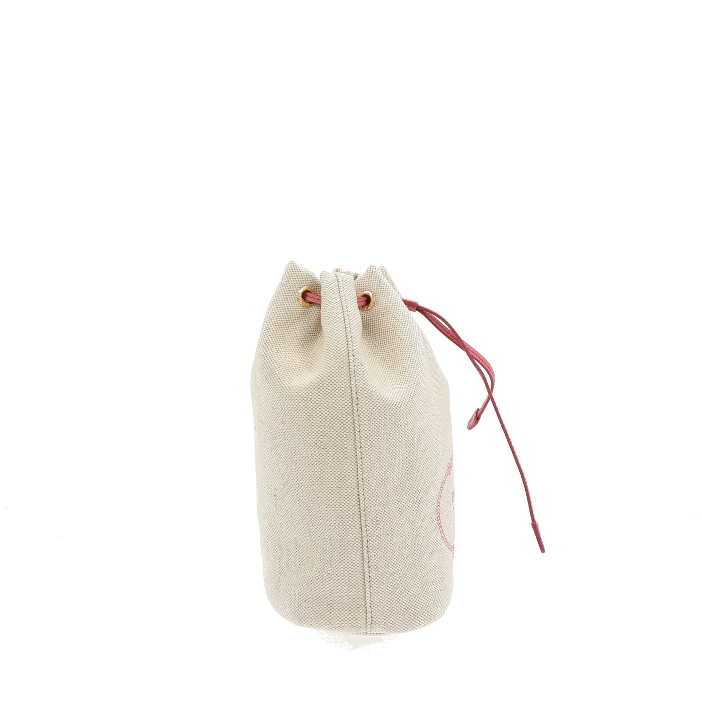 Luxury PradaHandbag in Beige Fabric
