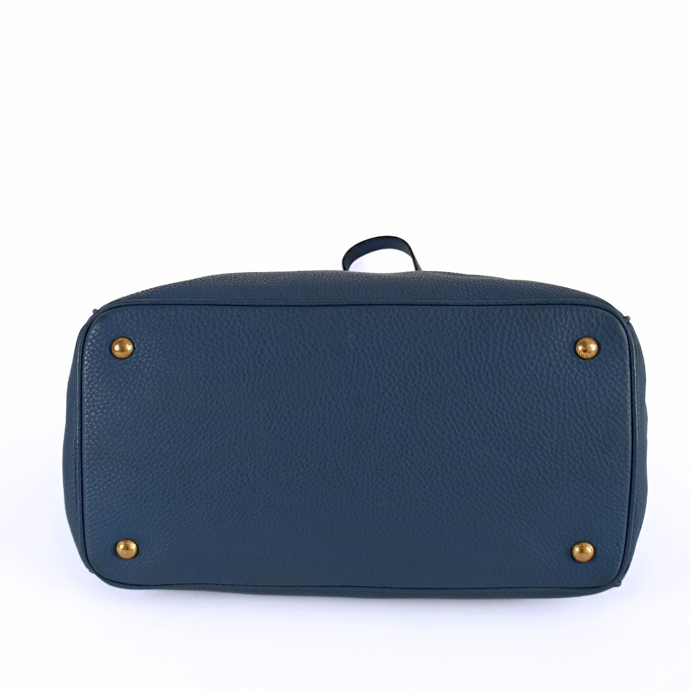 Luxury PradaLuxury PradaLuxury PradaShopper shoulder bag in cobalt buckskin