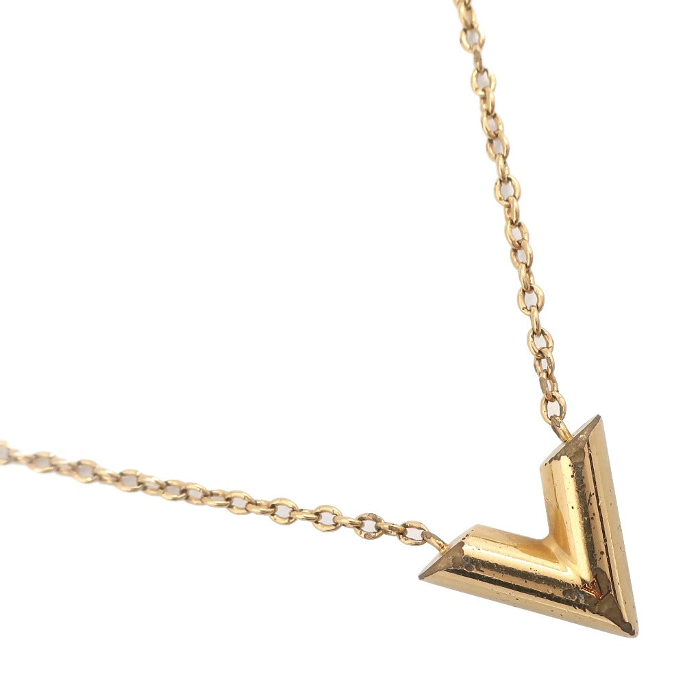 LOUIS VUITTON Necklace M61083 Plated Gold gold Essential V