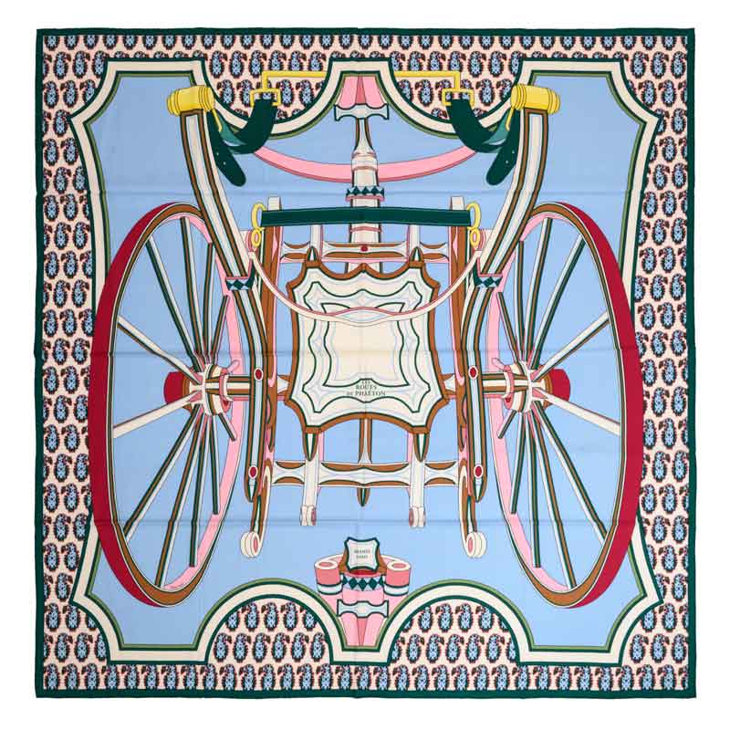 Hermes Scarf Shawl 140 Cashmere Silk